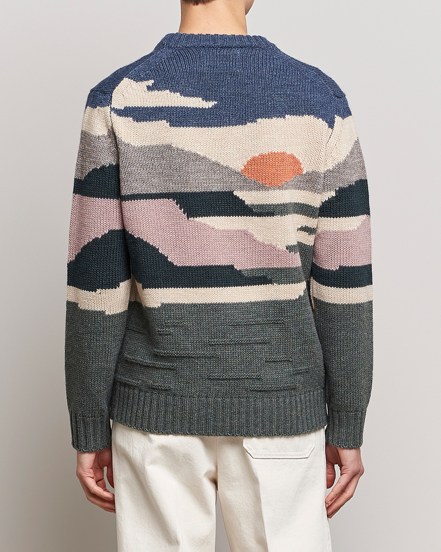 Herre | Trøjer | NN07 | Jason Sunset Knitted Sweater Multi