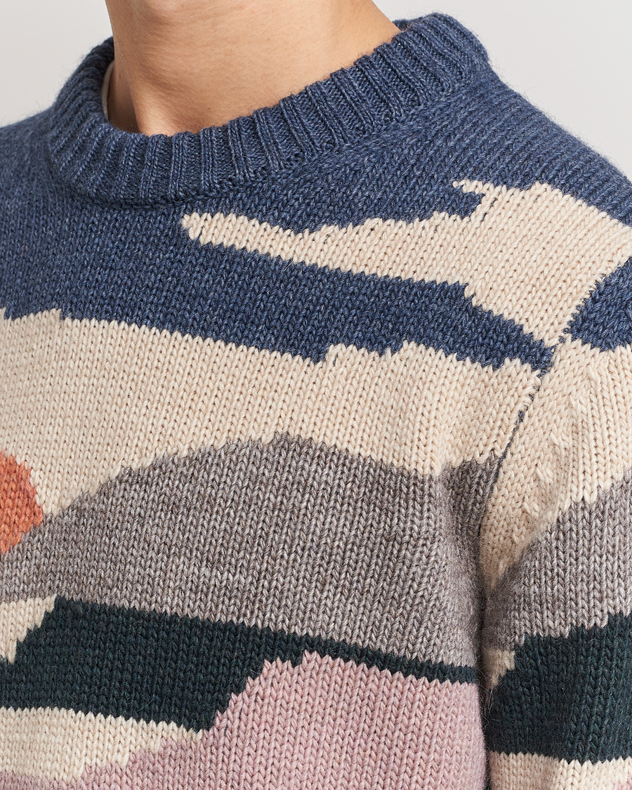 Herre | Trøjer | NN07 | Jason Sunset Knitted Sweater Multi
