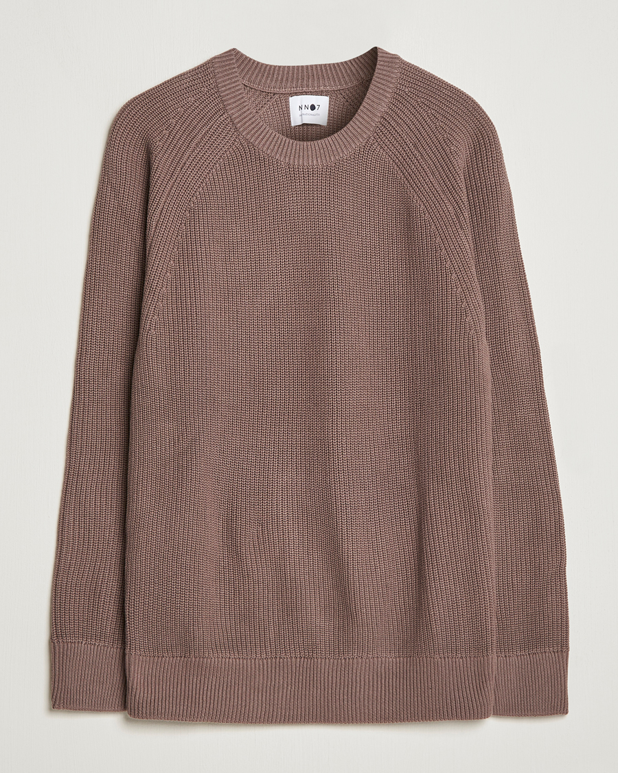 Herre | Trøjer | NN07 | Jacobo Cotton Knitted Sweater Iron