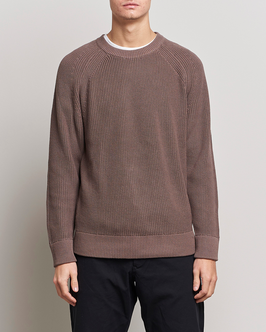 Herre | Trøjer | NN07 | Jacobo Cotton Knitted Sweater Iron