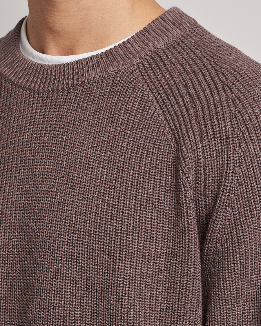 Herre | Trøjer | NN07 | Jacobo Cotton Knitted Sweater Iron