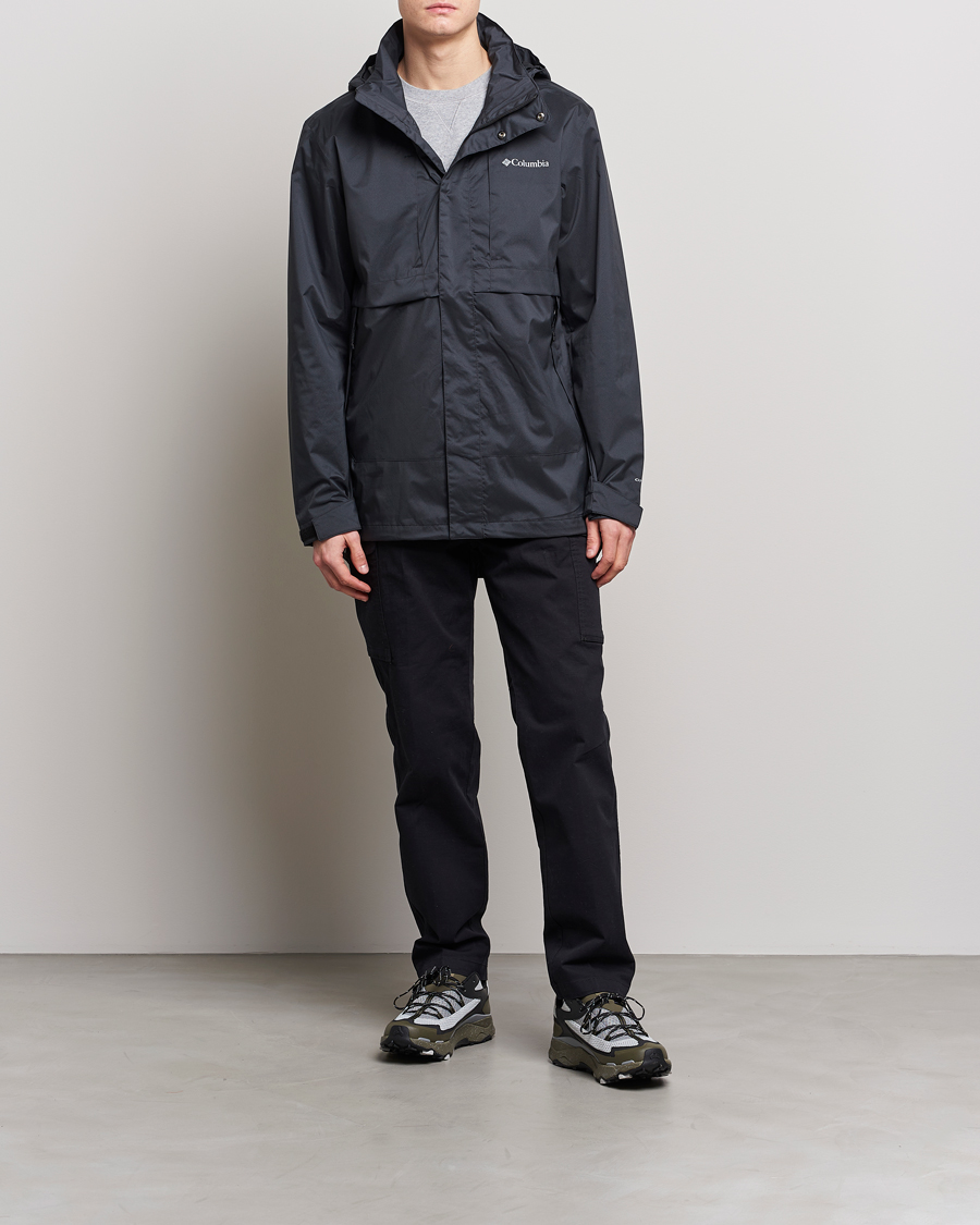 Herre | Jakker | Columbia | Wright Lake Rain Jacket Black