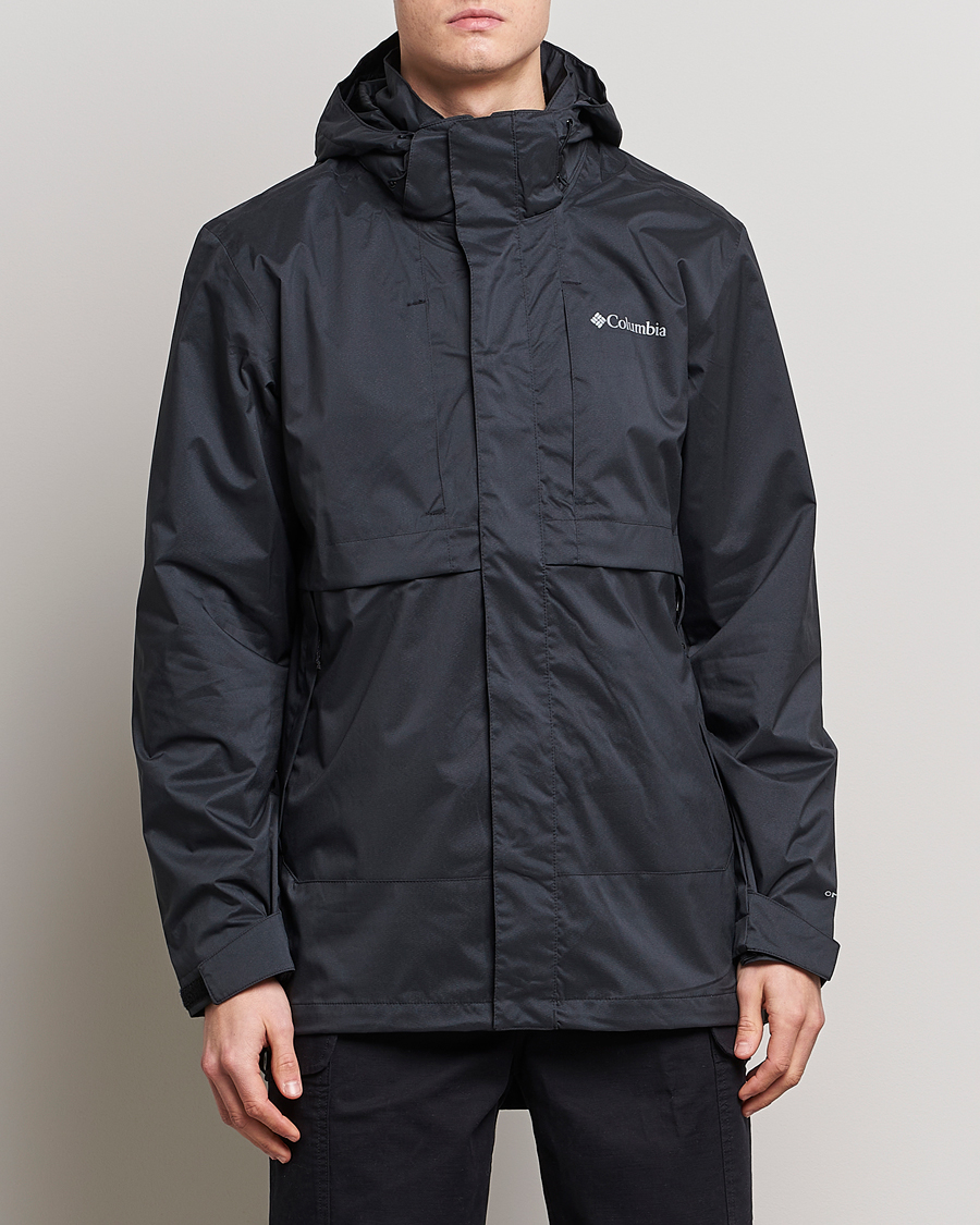 Herre | Jakker | Columbia | Wright Lake Rain Jacket Black