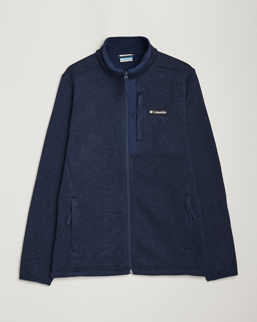 Herre | Trøjer | Columbia | Sweater Weather Full Zip Fleece Collegiate Navy