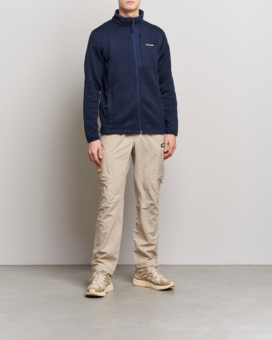 Herre | Trøjer | Columbia | Sweater Weather Full Zip Fleece Collegiate Navy