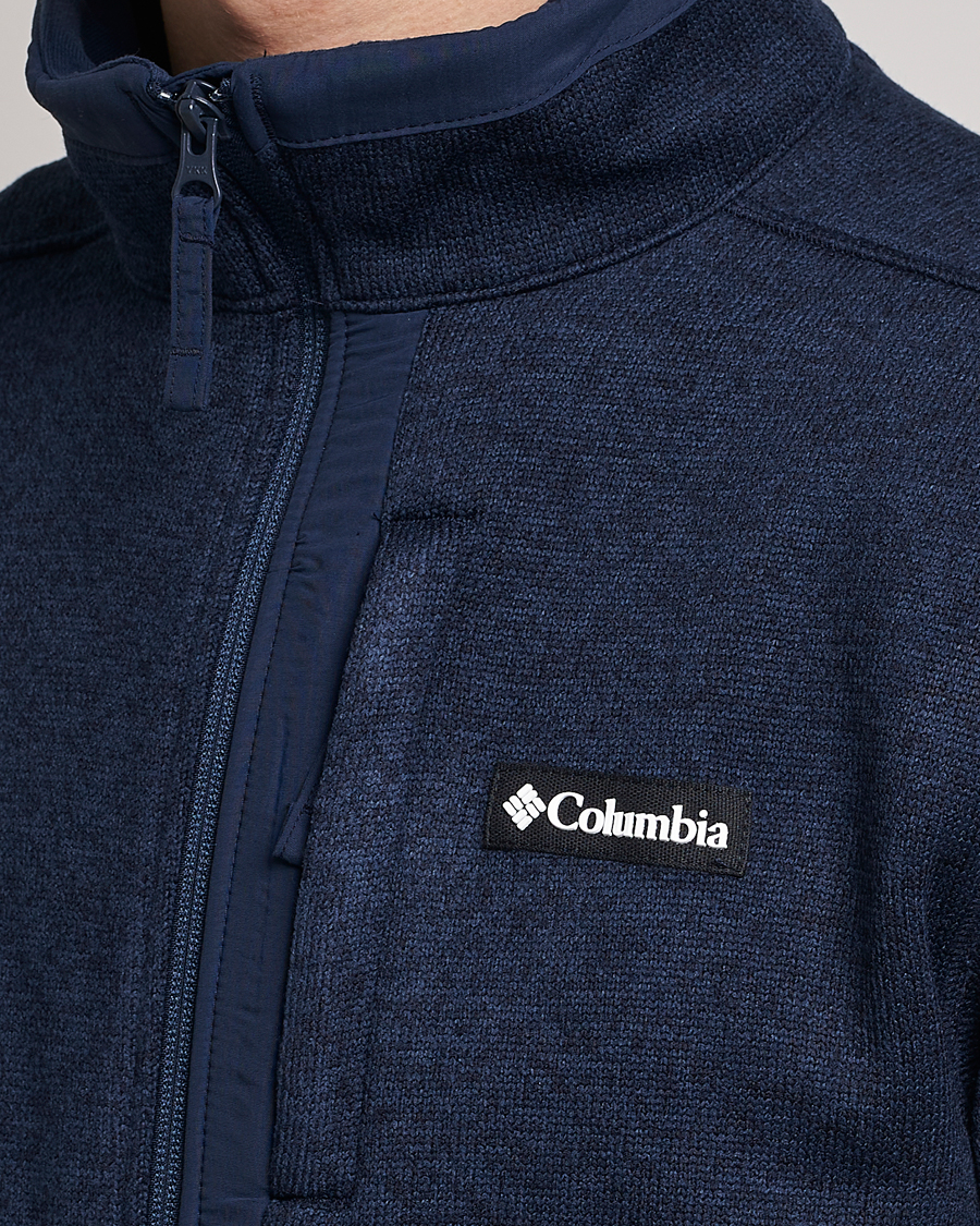 Herre | Trøjer | Columbia | Sweater Weather Full Zip Fleece Collegiate Navy