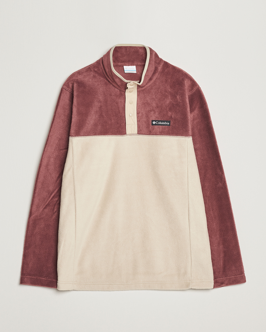 Herre | Trøjer | Columbia | Steens Mountain Half Snap 2.0 Fleece Light Raisin