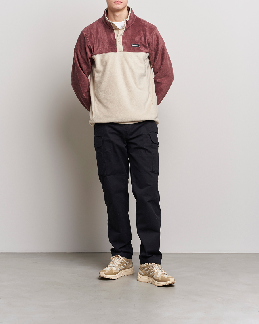 Herre | Trøjer | Columbia | Steens Mountain Half Snap 2.0 Fleece Light Raisin