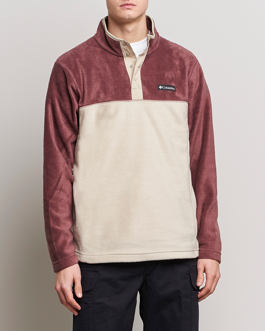 Herre | Trøjer | Columbia | Steens Mountain Half Snap 2.0 Fleece Light Raisin