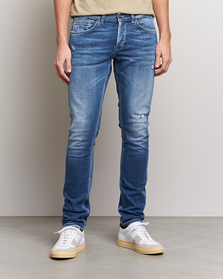 Herre | Jeans | Dondup | George Jeans Mid Blue