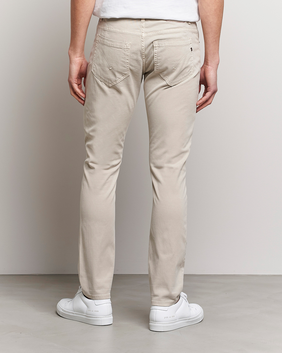 Herre | Bukser | Dondup | George Gabardine 5-Pocket Sand