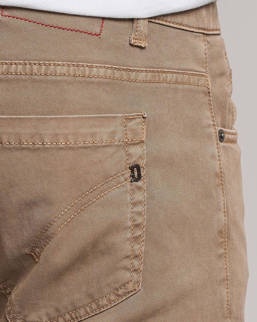 Herre | Bukser | Dondup | George Gabardine 5-Pocket Khaki