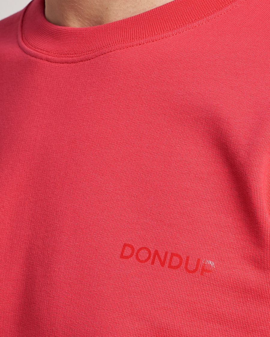 Herre | Trøjer | Dondup | Logo Sweatshirt Coral
