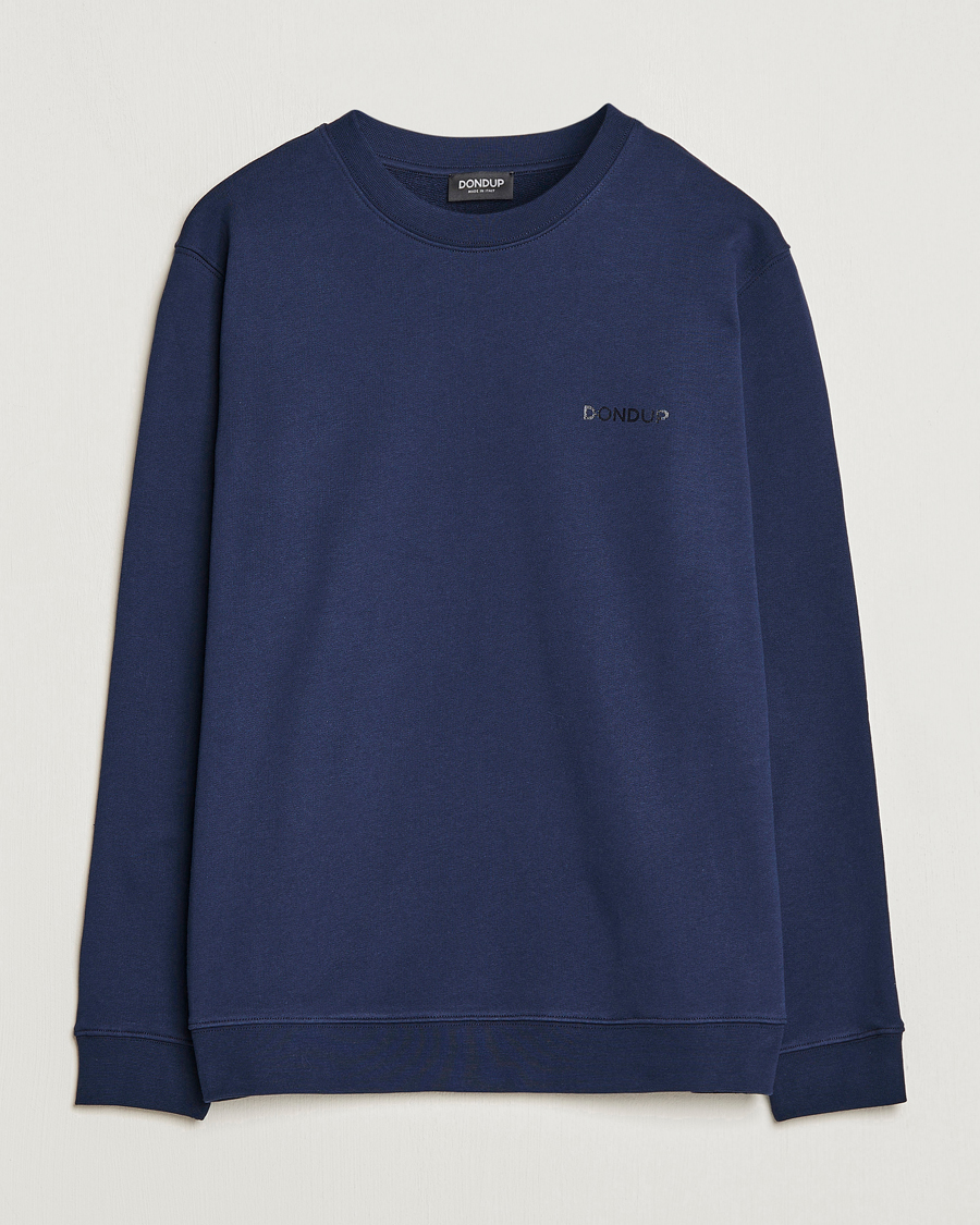 Herre | Trøjer | Dondup | Logo Sweatshirt Navy