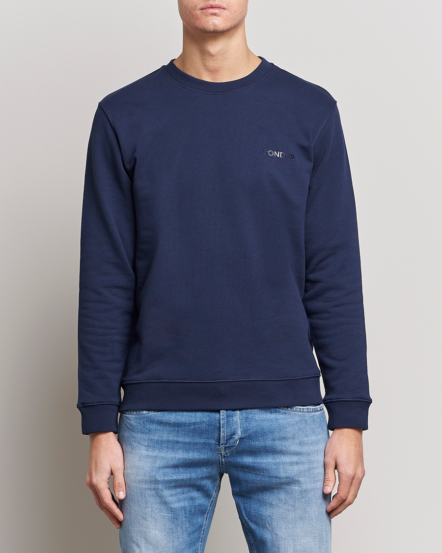 Herre | Trøjer | Dondup | Logo Sweatshirt Navy