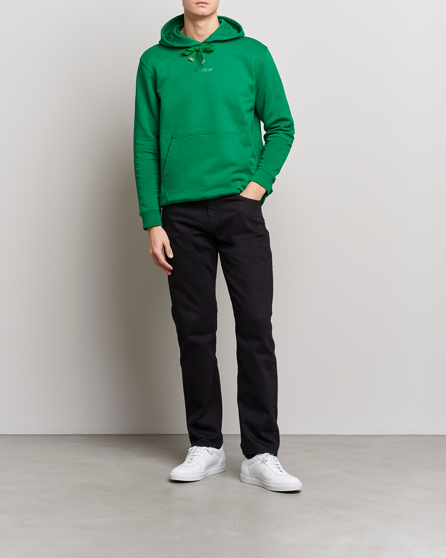 Herre | Trøjer | Dondup | Logo Hoodie Green