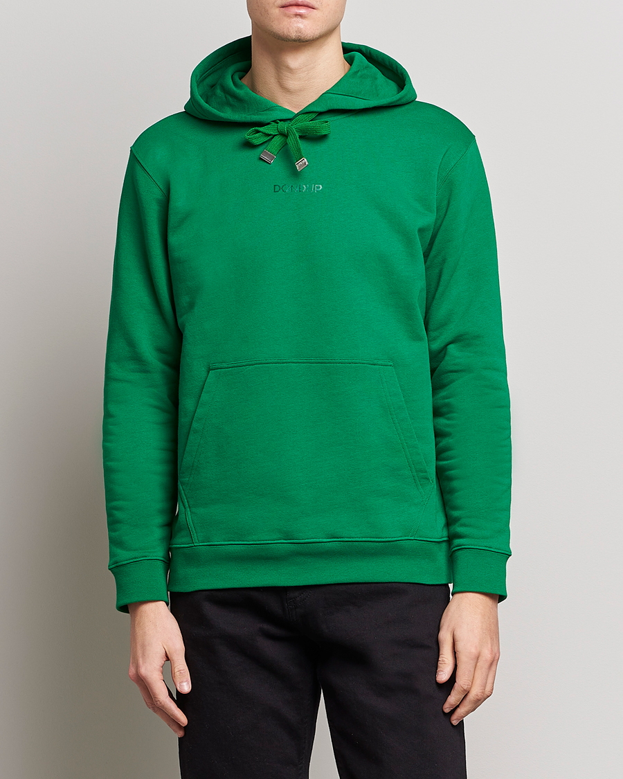 Herre | Trøjer | Dondup | Logo Hoodie Green