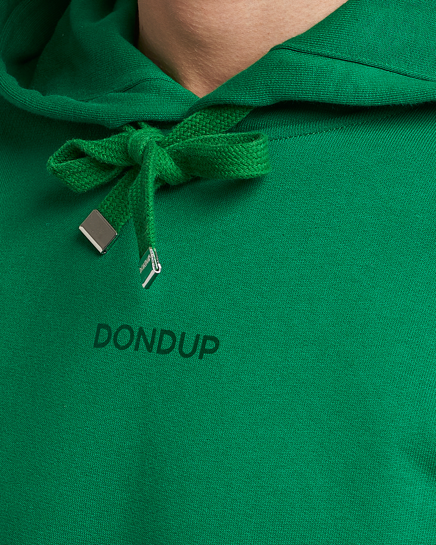 Herre | Trøjer | Dondup | Logo Hoodie Green