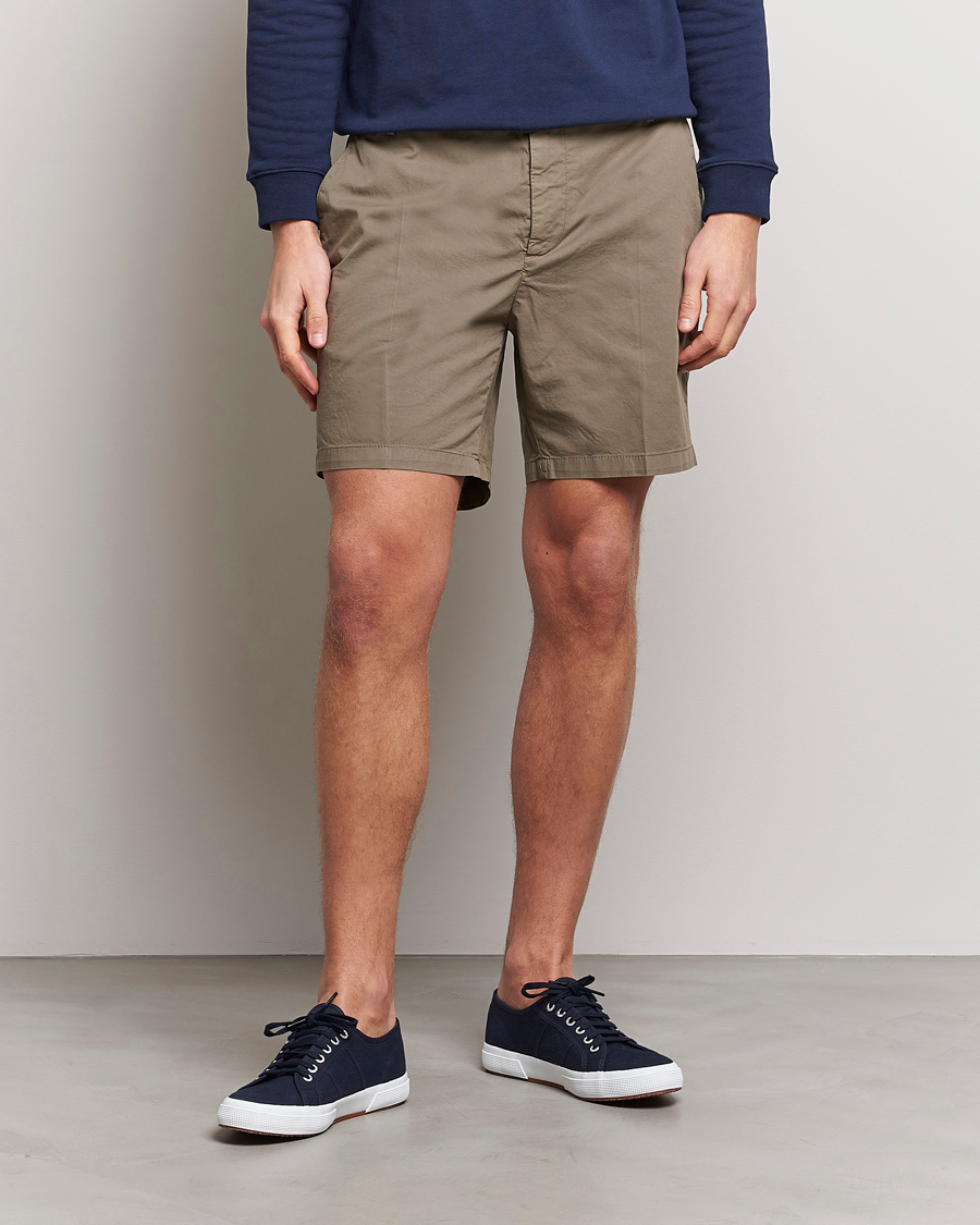 Herre | Chino shorts | Dondup | Manheim Shorts Light Brown