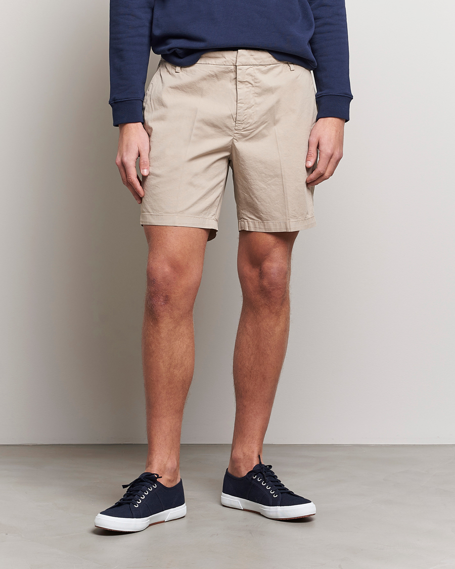 Herre | Chino shorts | Dondup | Manheim Shorts Sand
