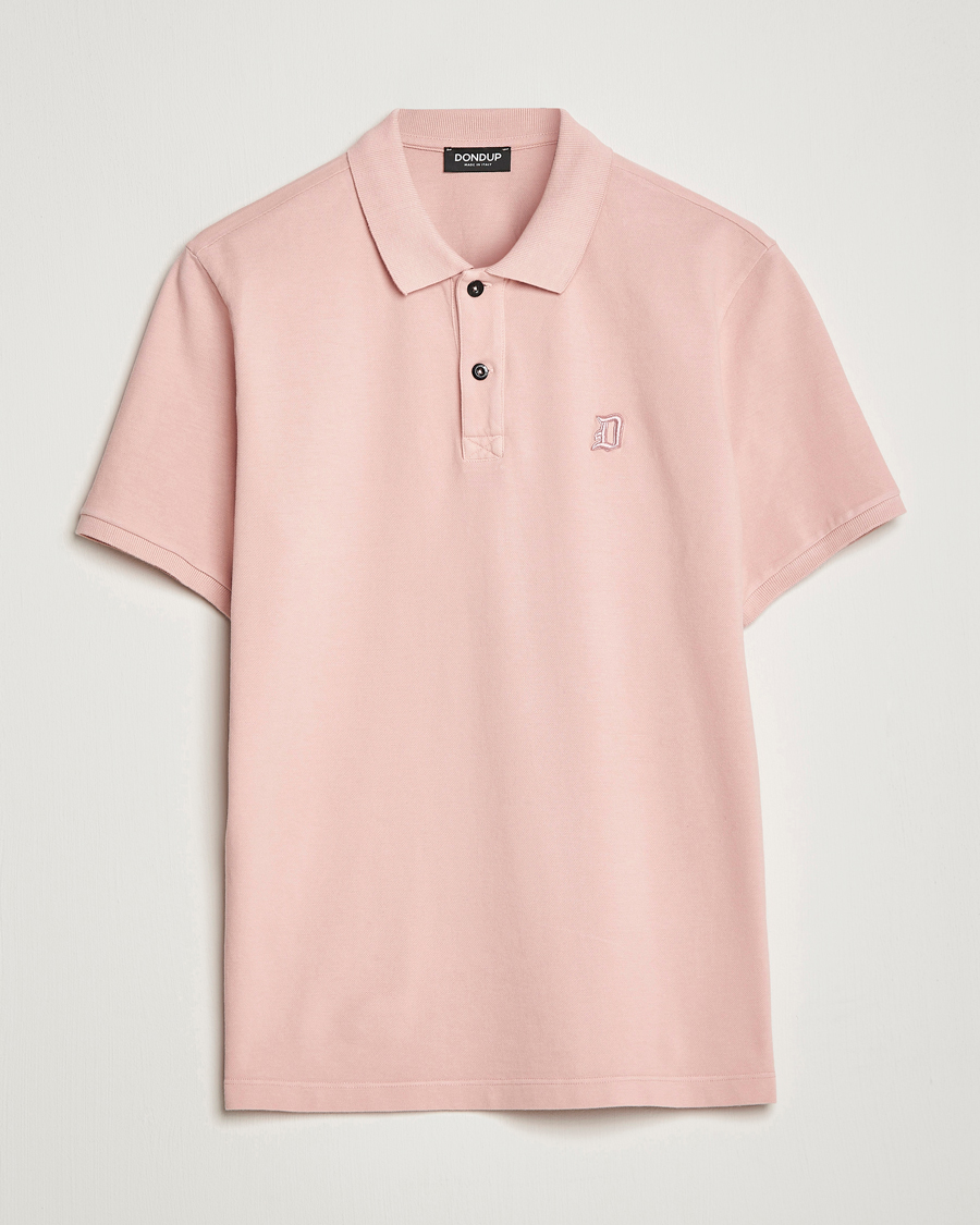 Herre | Polotrøjer | Dondup | Cotton Pique Pink