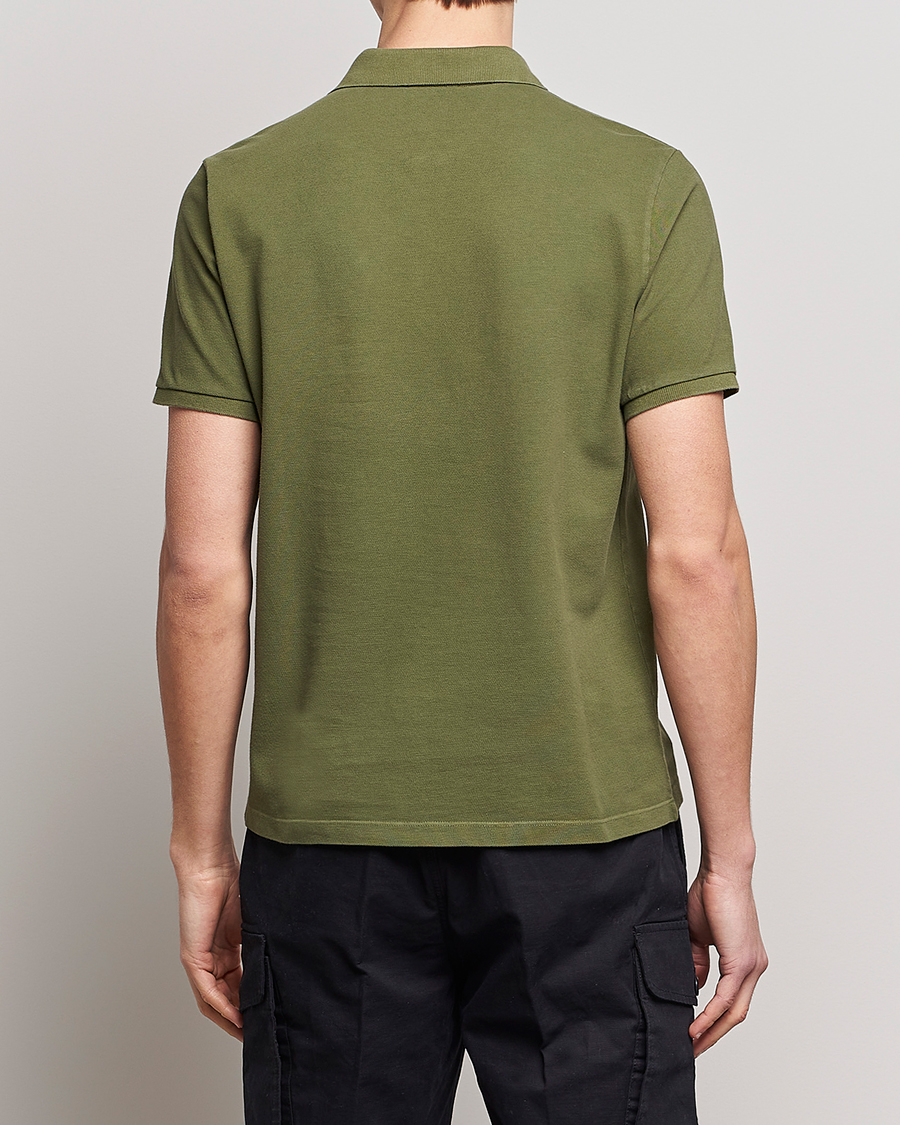 Herre | Polotrøjer | Dondup | Cotton Pique Olive