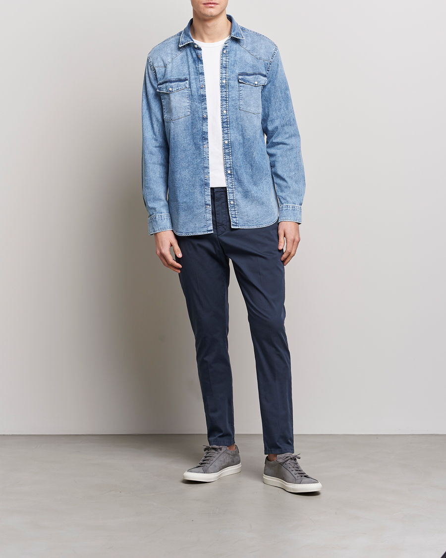 Herre | Bukser | Dondup | Joe Chino Navy