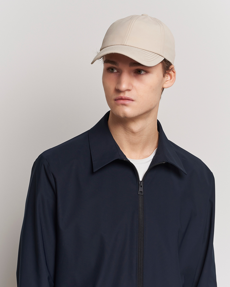 Herre |  | Varsity Headwear | Seaquale Soft Front Cap Dune Beige