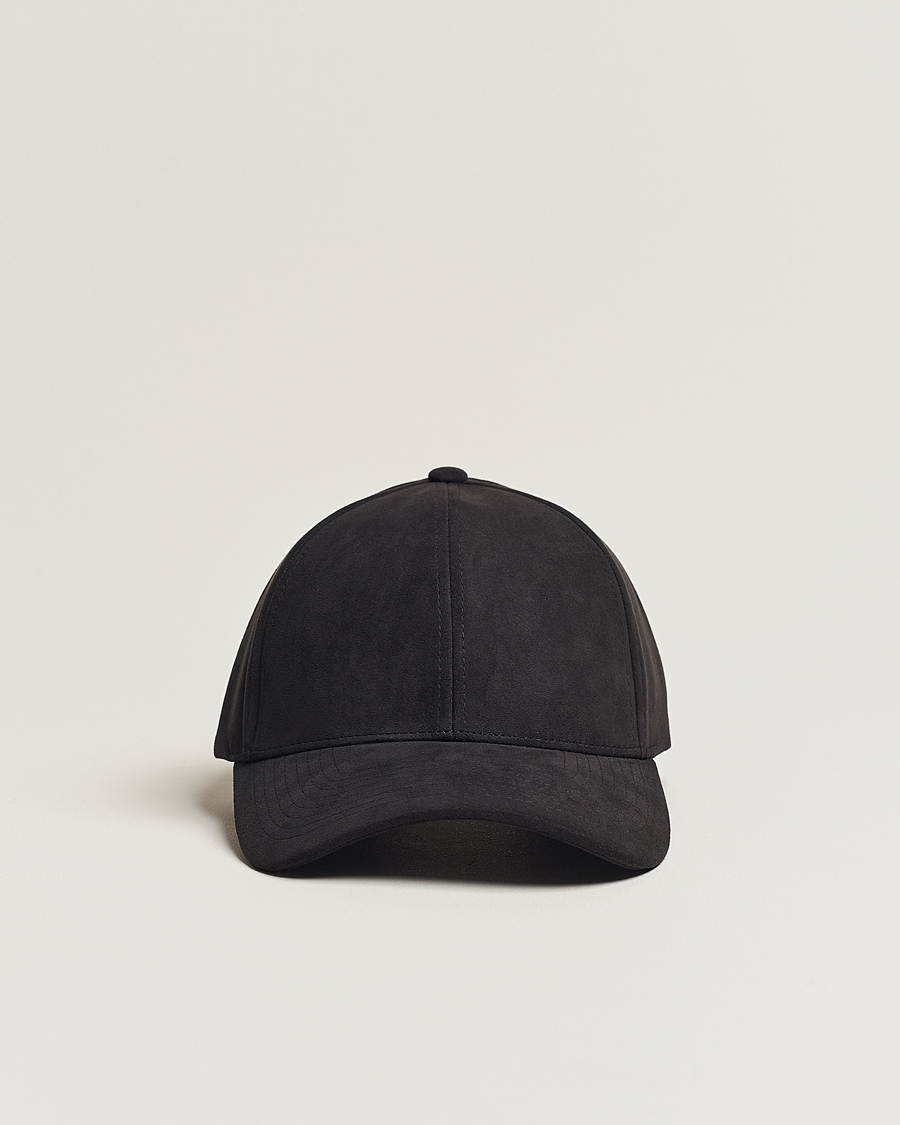 Herre |  | Varsity Headwear | Alcantara Baseball Cap Notte Black
