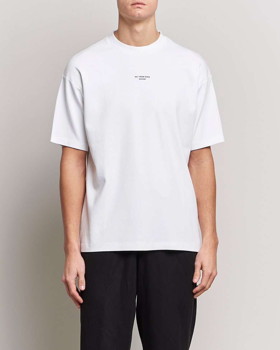 Herre | Tøj | Drôle de Monsieur | Classic NFPM T-Shirt White