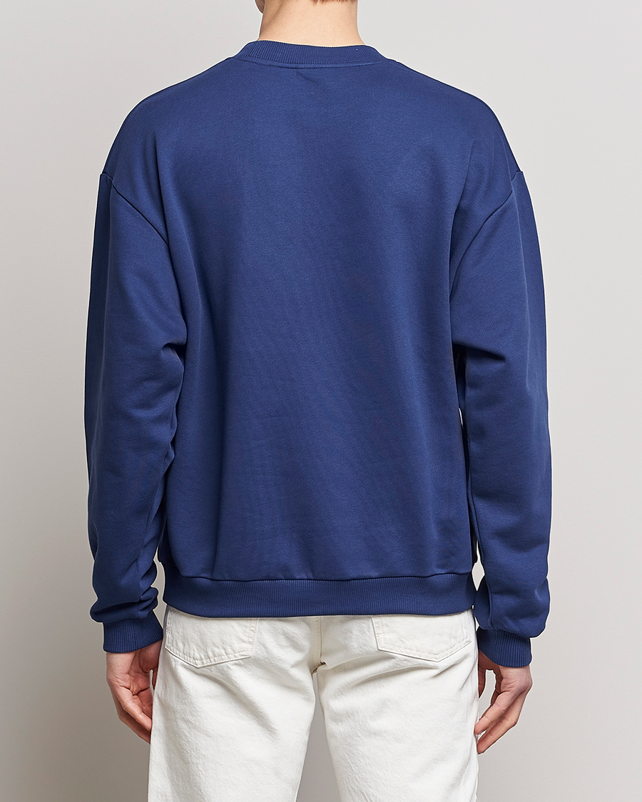 Herre | Trøjer | Drôle de Monsieur | Vignes Embroidered Sweatshirt Navy