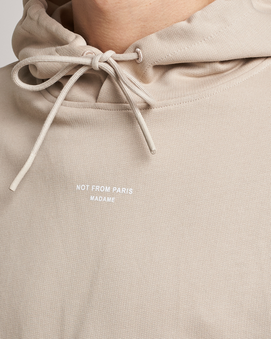Herre | Trøjer | Drôle de Monsieur | Classic NFPM Hoodie Beige