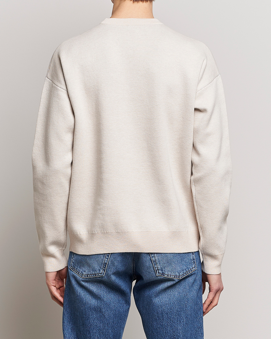 Herre | Trøjer | Drôle de Monsieur | Ornaments Jacquard Sweater Beige