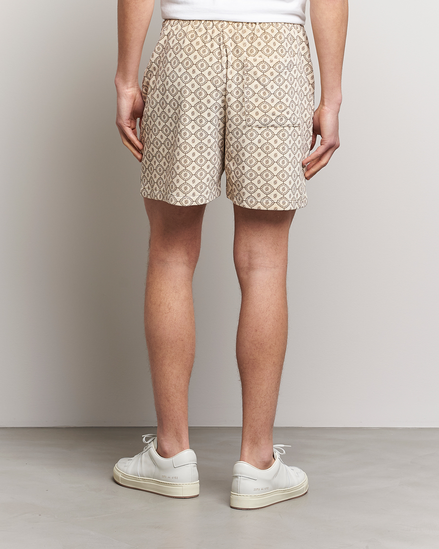 Herre | Shorts | Drôle de Monsieur | Monogram Terry Shorts Off White