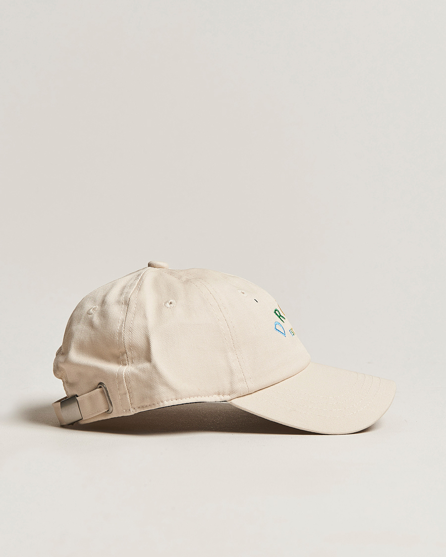 Herre | Drôle de Monsieur Fleur Baseball Cap Beige | Drôle de Monsieur | Fleur Baseball Cap Beige
