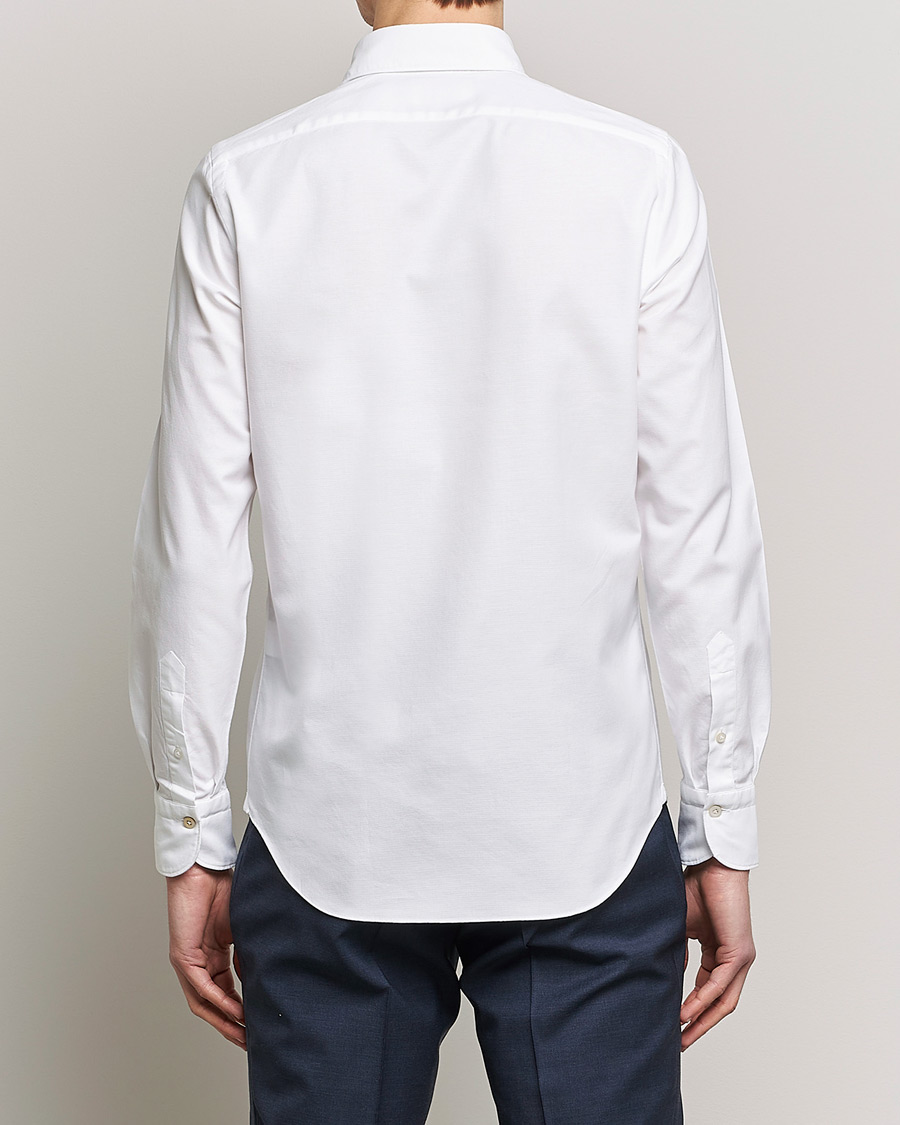 Herre | Skjorter | Finamore Napoli | Tokyo Slim Chambray Shirt White