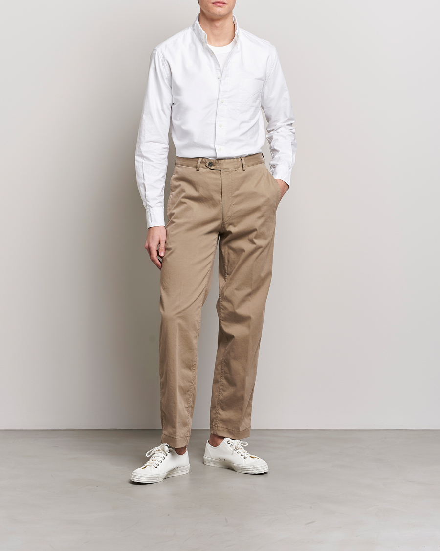 Herre | Skjorter | Gitman Vintage | Button Down Oxford Shirt White