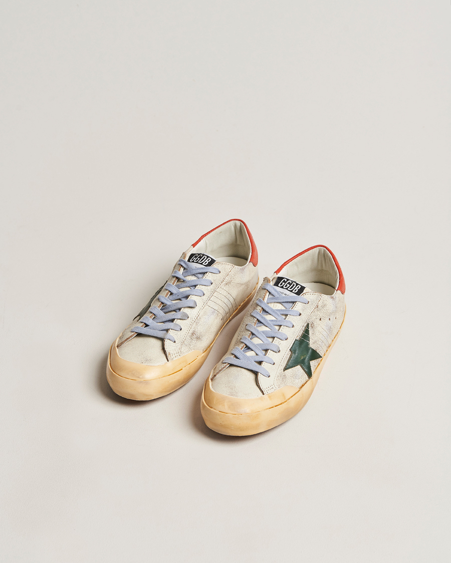 Herre | Golden Goose Deluxe Brand Super-Star Sneakers White/Orange | Golden Goose | Deluxe Brand Super-Star Sneakers White/Orange