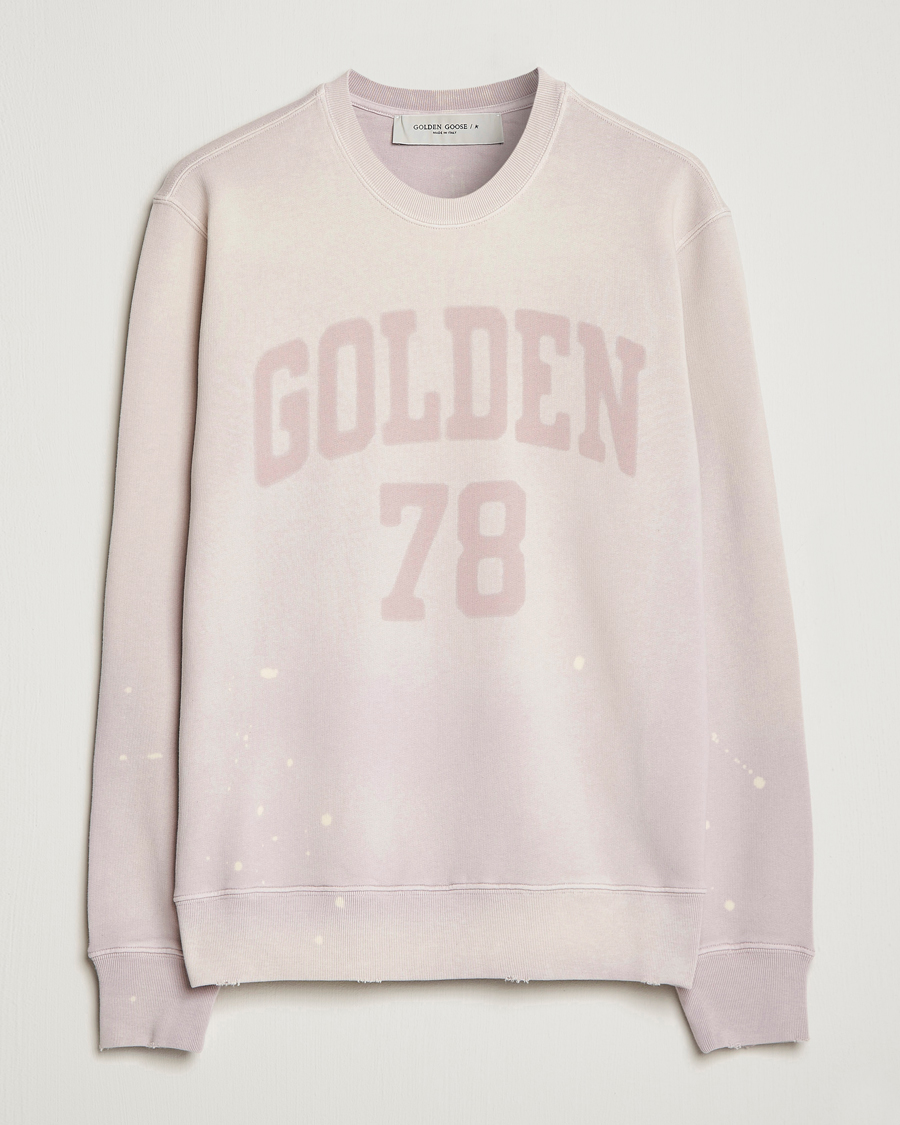 Herre | Trøjer | Golden Goose | Deluxe Brand 78 Cotton Fleece Sweatshirt Shadow Grey