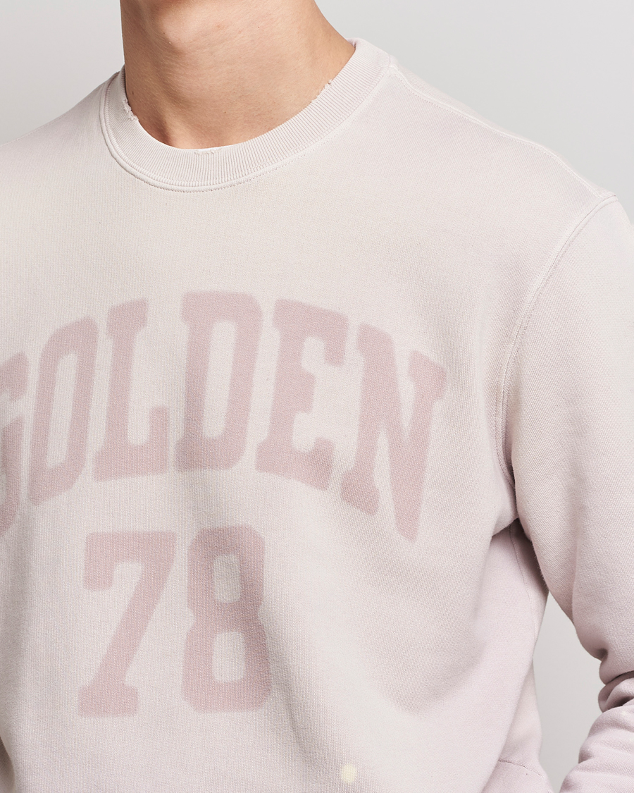 Herre | Trøjer | Golden Goose | Deluxe Brand 78 Cotton Fleece Sweatshirt Shadow Grey