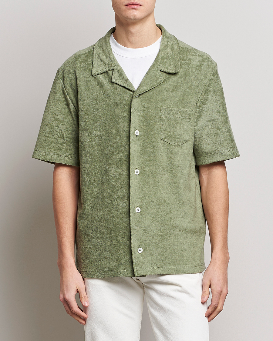 Herre | Skjorter | Howlin' | Short Sleeve Terry Shirt Agave