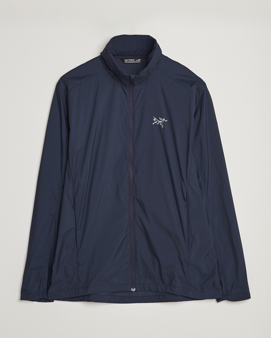 Herre | Jakker | Arc'teryx | Nodin Lightweight Wind Jacket Black Sapphire