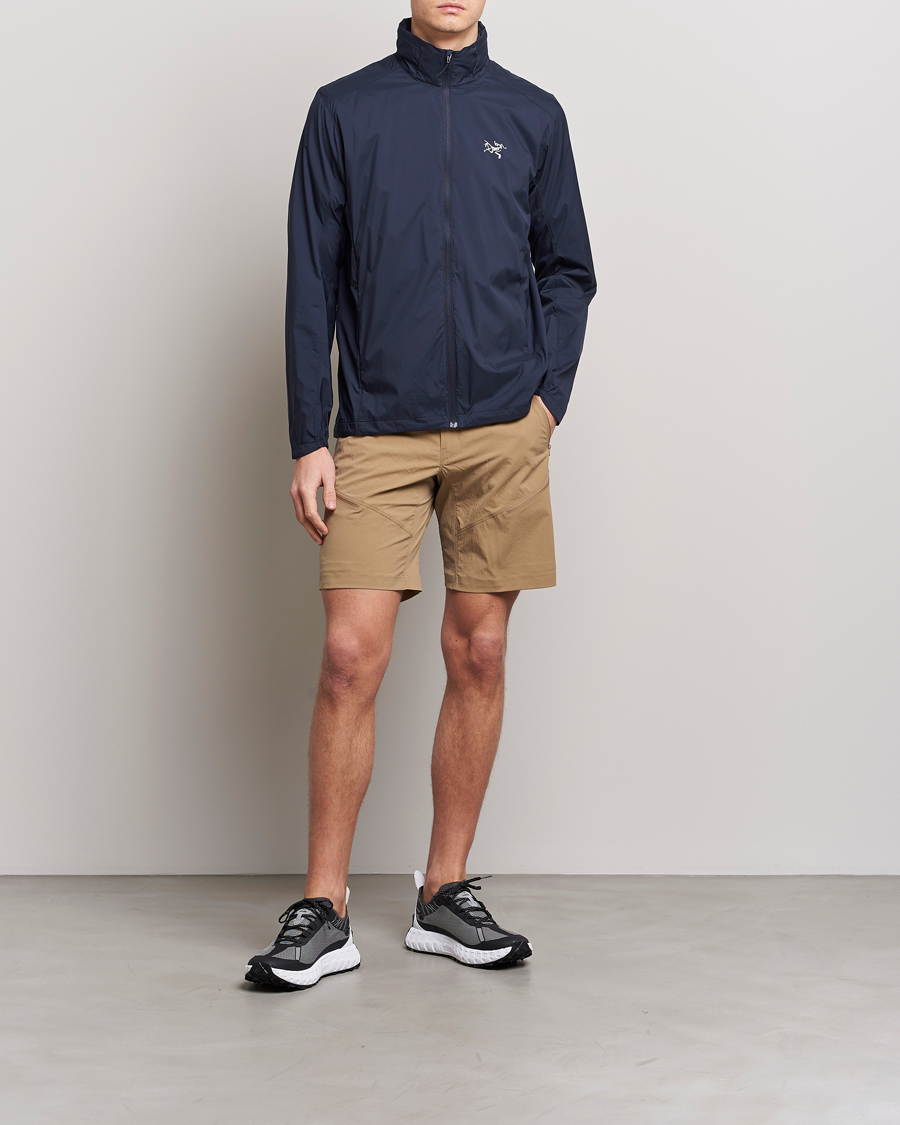 Herre | Jakker | Arc'teryx | Nodin Lightweight Wind Jacket Black Sapphire