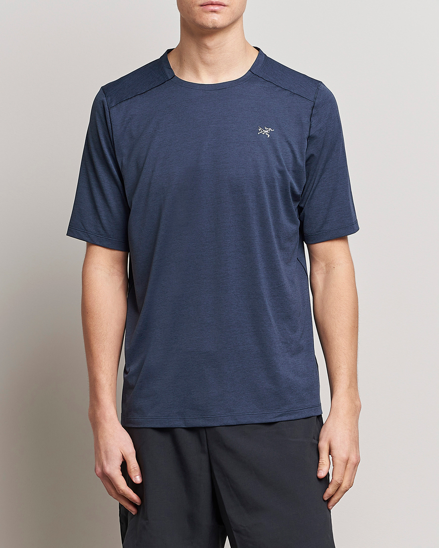 Herre |  | Arc'teryx | Cormac Crew Neck Tee Black Sapphire Heather
