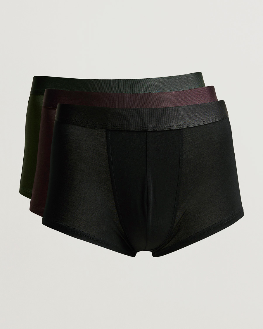 Herre | Undertøj | CDLP | 3-Pack Boxer Trunk Black/Army/Brown