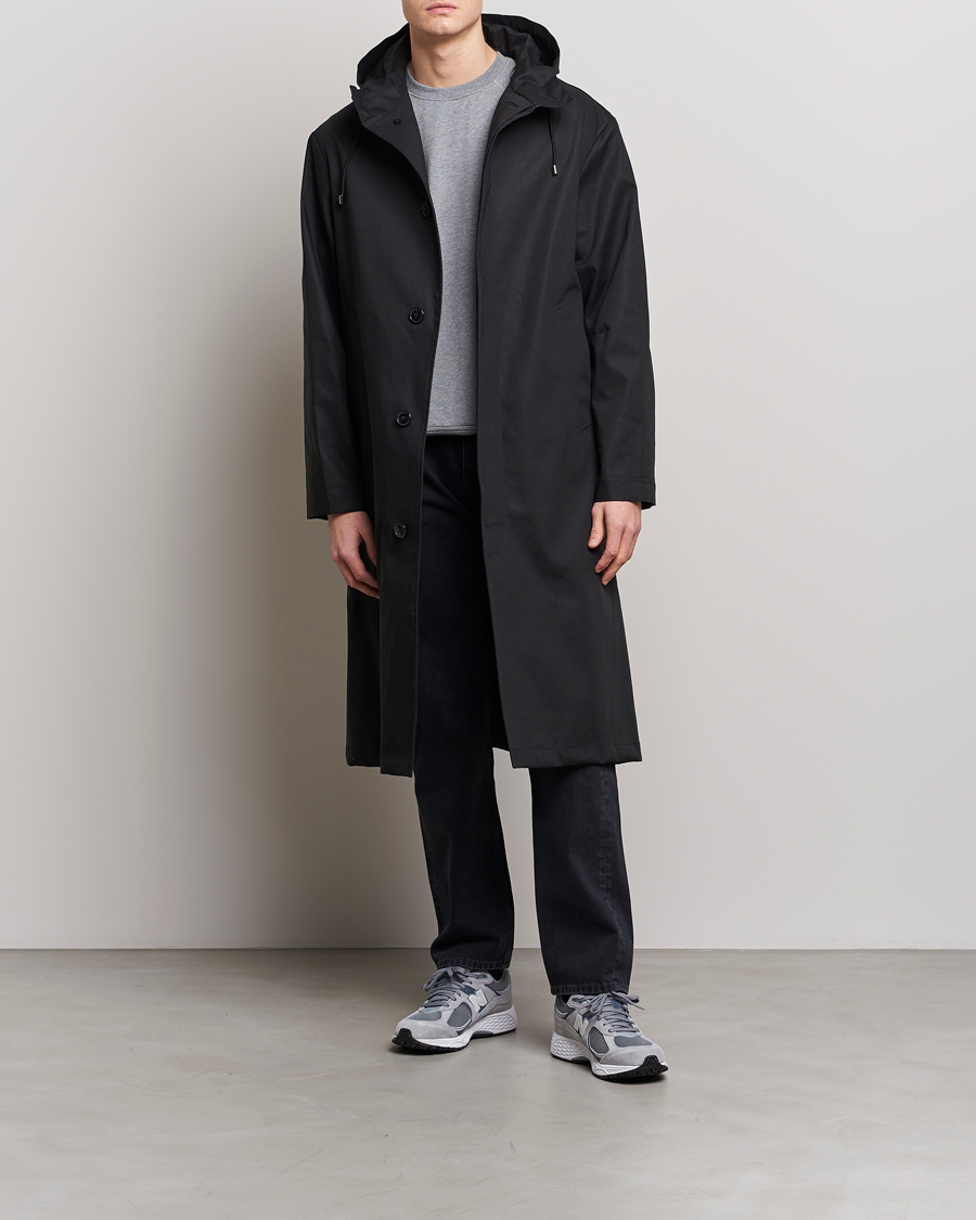 Herre | Jakker | Mackintosh | Wolfson Rain Coat Black