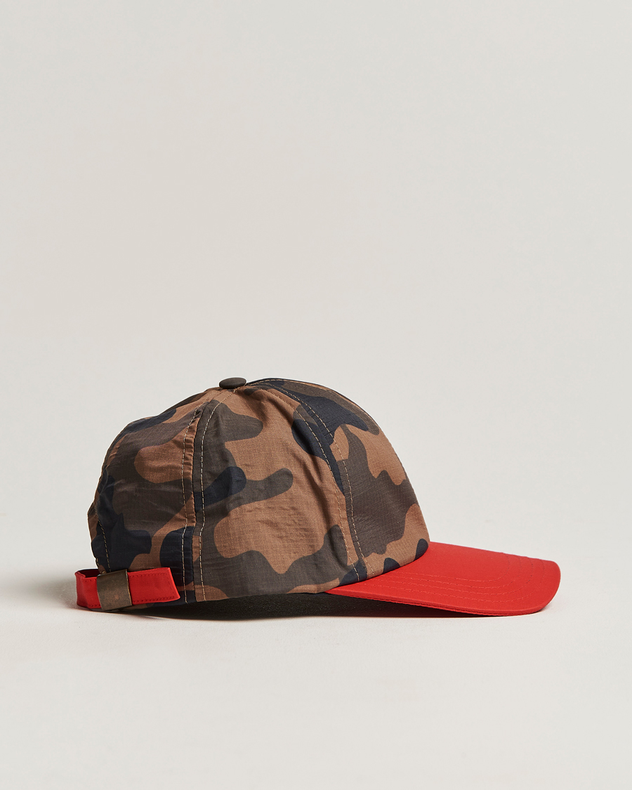 Herre | Mackintosh Tipping Baseball Cap Camo | Mackintosh | Tipping Baseball Cap Camo