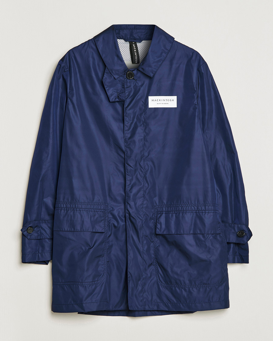 Herre | Jakker | Mackintosh | Rain Shine Torrential A Line Coat Navy