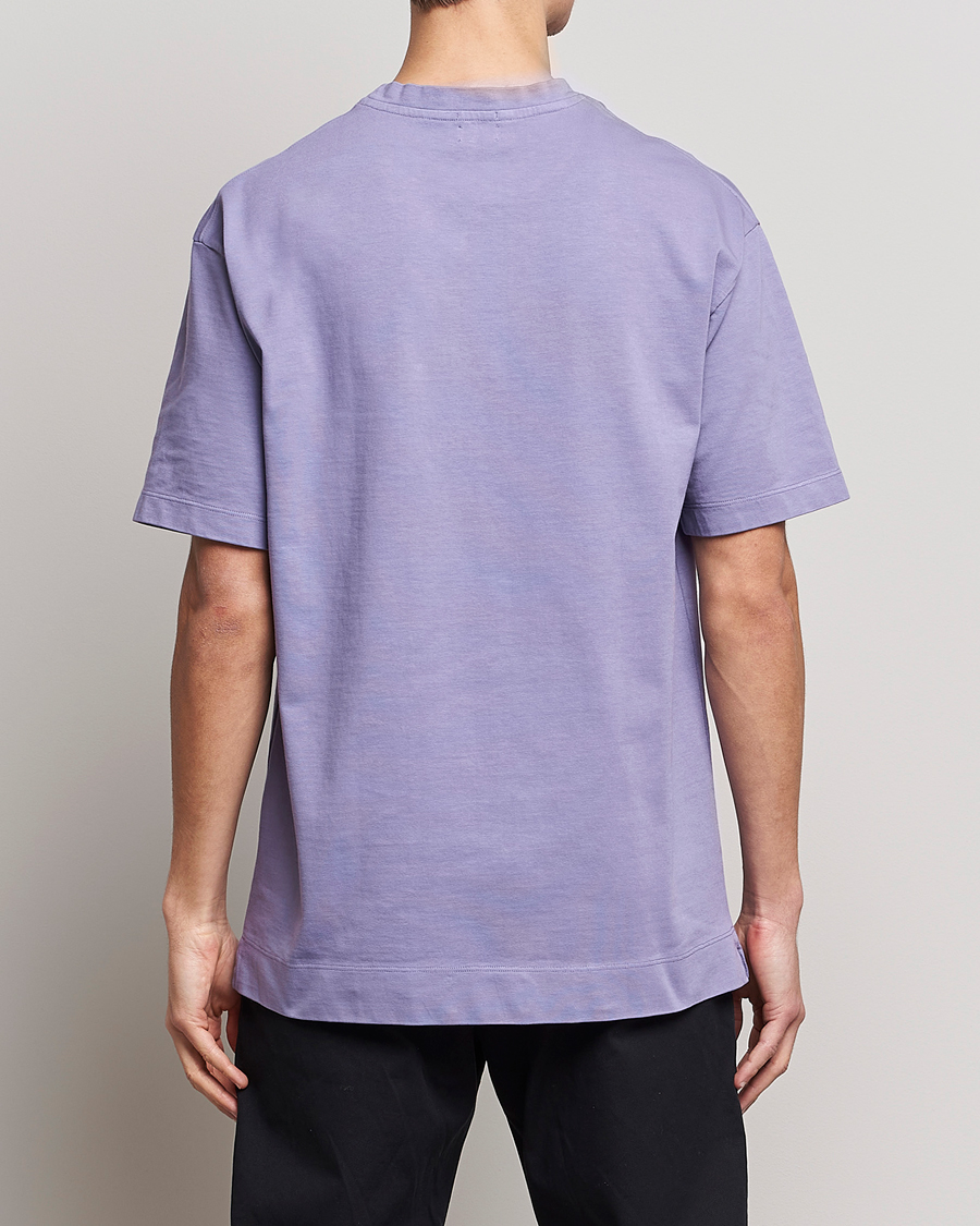 Herre | T-Shirts | Massimo Alba | Nevis Short Sleeve T-Shirt Iris
