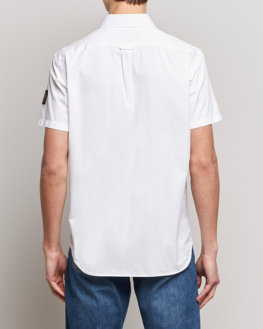 Herre | Skjorter | Belstaff | Short Sleeve Pitch Shirt White